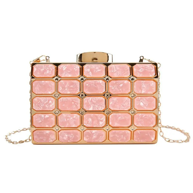 Block Designer Evening Clutch Wristlet