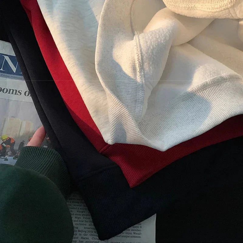 Letter Print Autumn Goth Fashion Hoodie