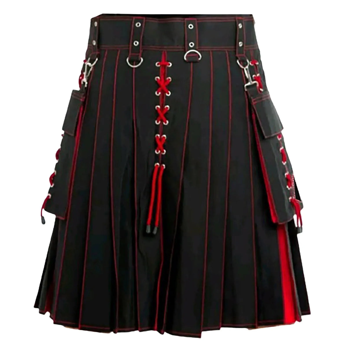 Scottish Traditional Highland Tartan Kilt Trend Scottish Holiday Medieval Pleated Skirt Men Scottish Traditional Tartan Kilt 