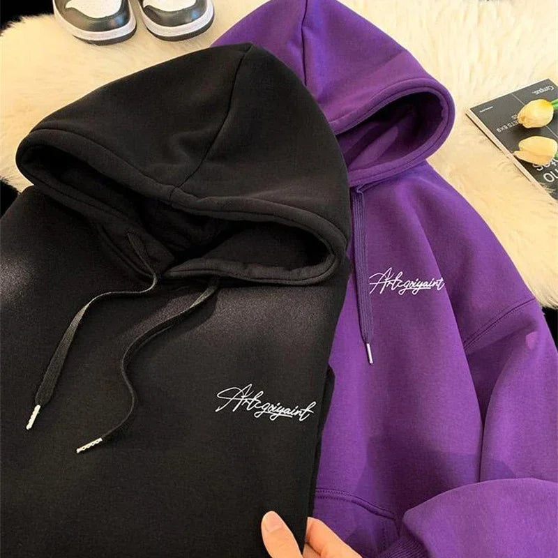 High Street Letter Print Oversized Hoodie 6