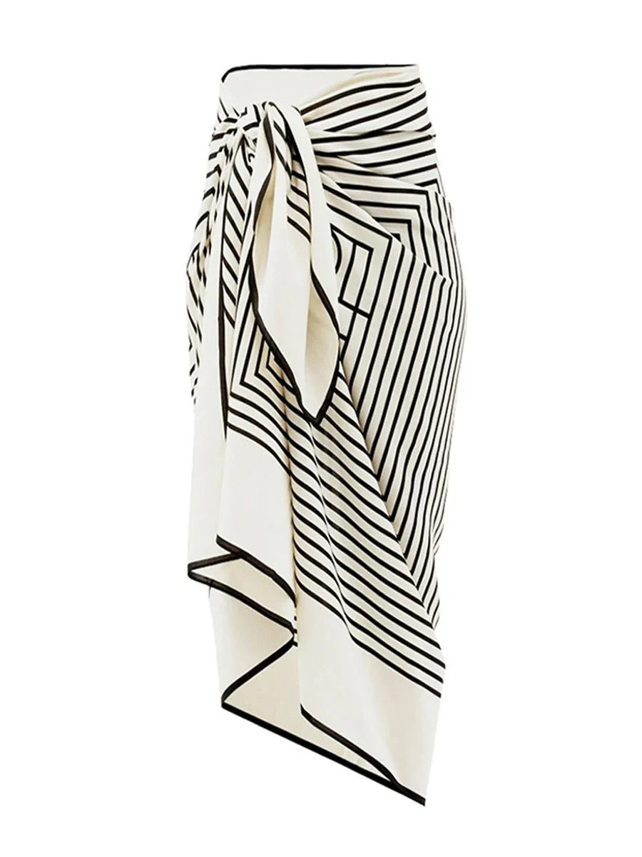 Milky White Cut-out Stylish Swimsuit One Piece
