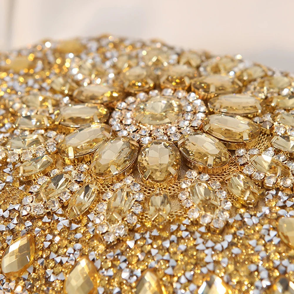 Diamond Luxury Crystal Clutch Evening Wedding Party Purse