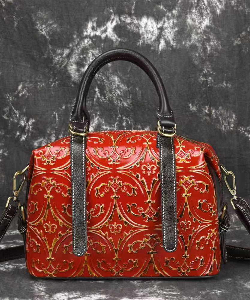 Embossed Vintage Silver Crossbody Bag Handmade