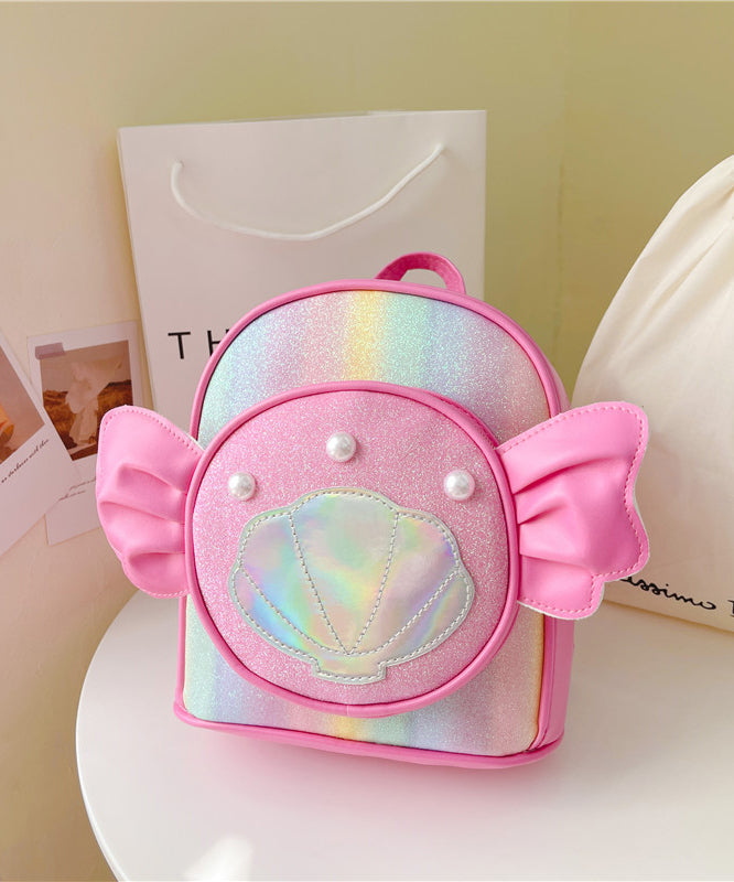 Pink Princess Sparkling Children's Backpack Bag