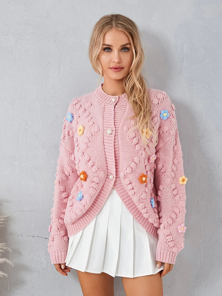 Leopard Print Button Cardigan