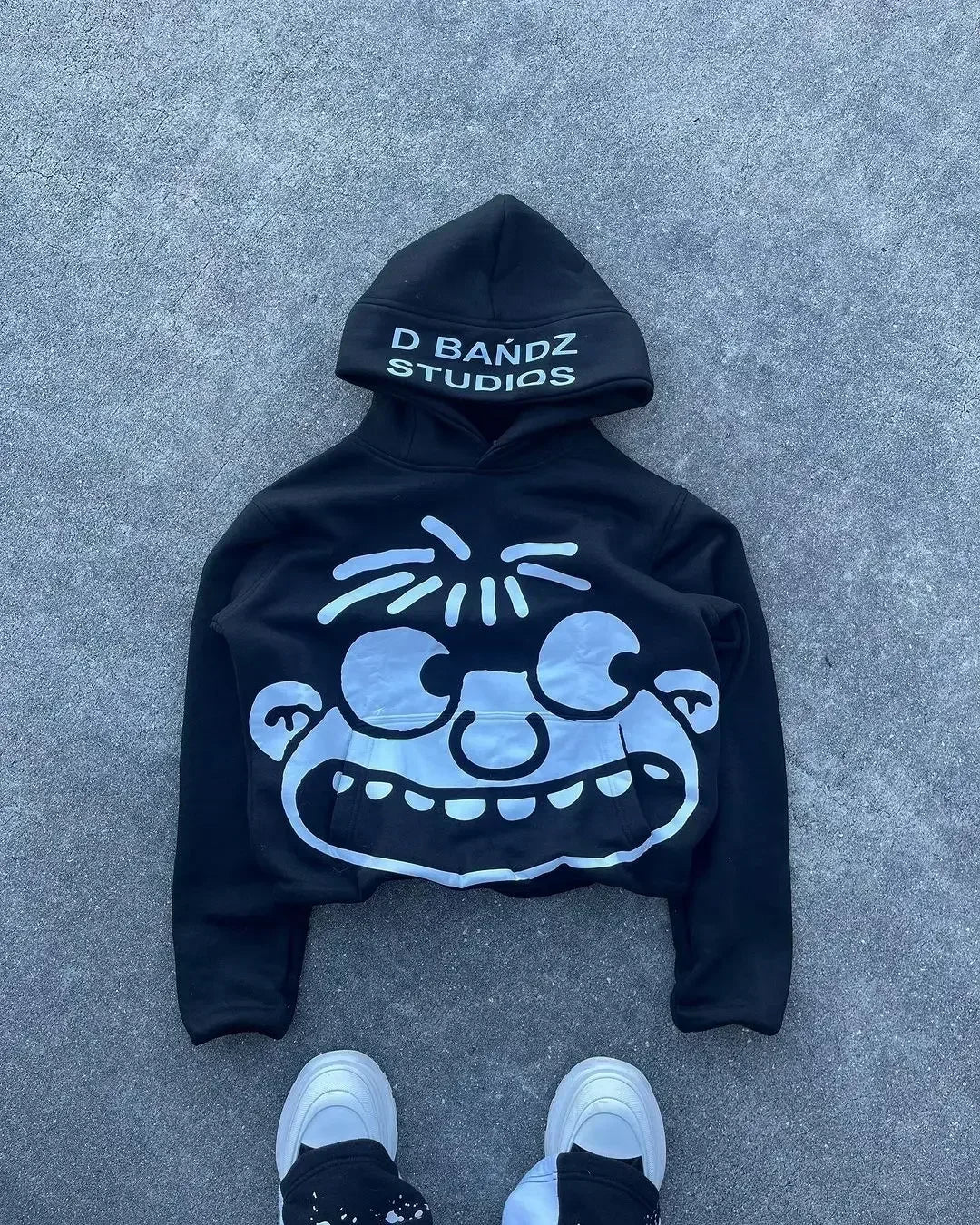 Autumn Fun Pattern Printed Hoodie