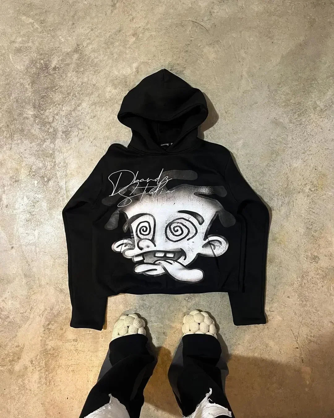 Autumn Fun Pattern Printed Hoodie 7