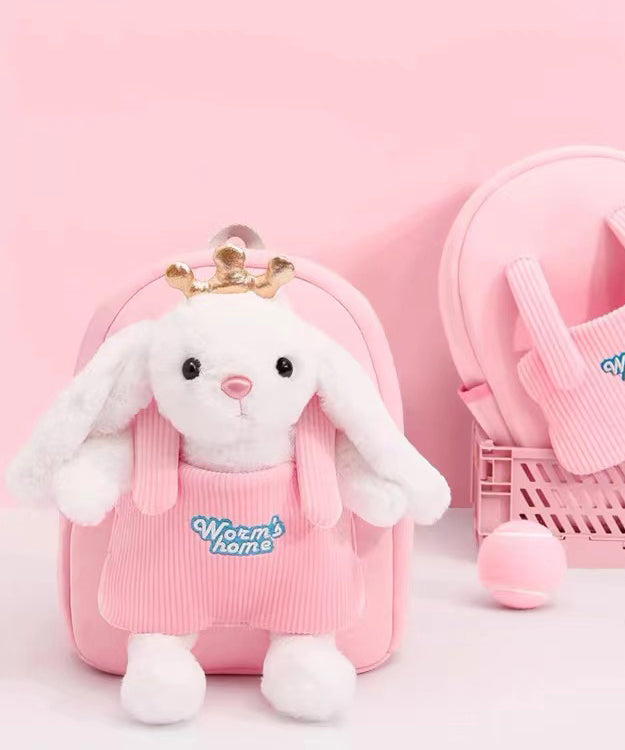 Novelty Pink Durable Cartoon Kids Backpack Bag