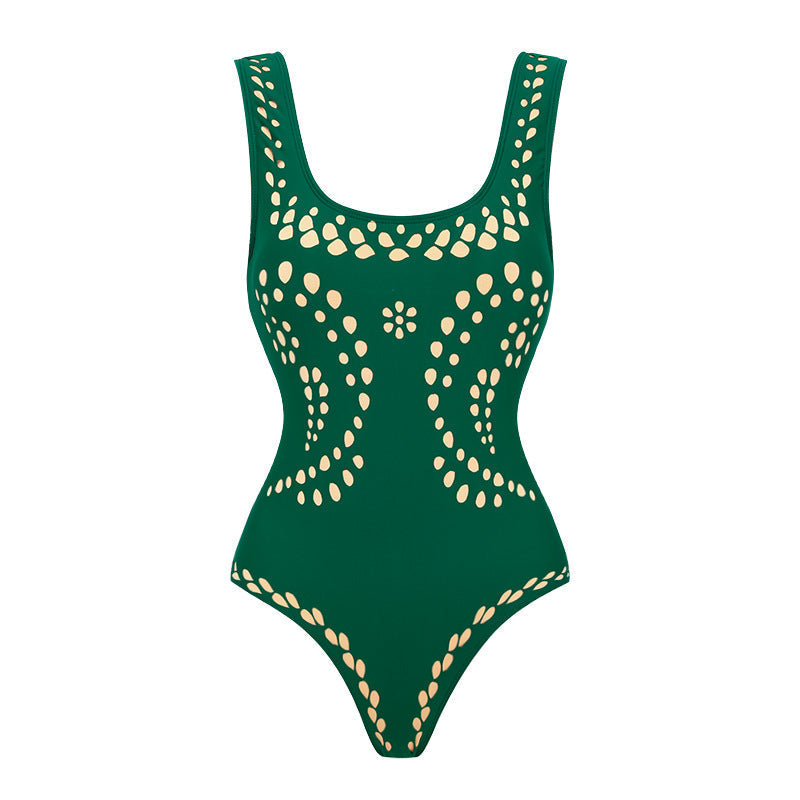 Jadeen Swimsuit Set - Green