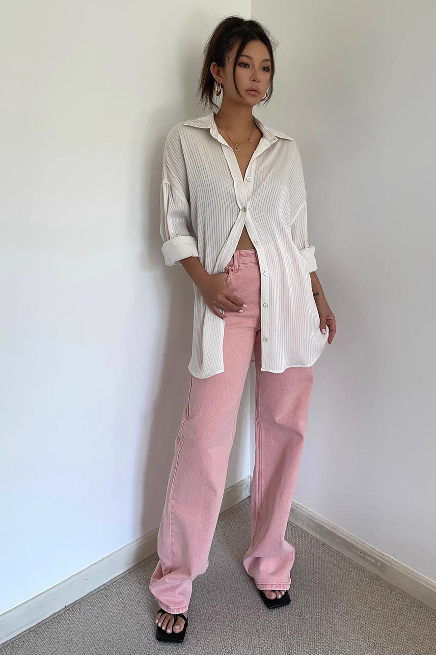 High Waist Buckle Detail