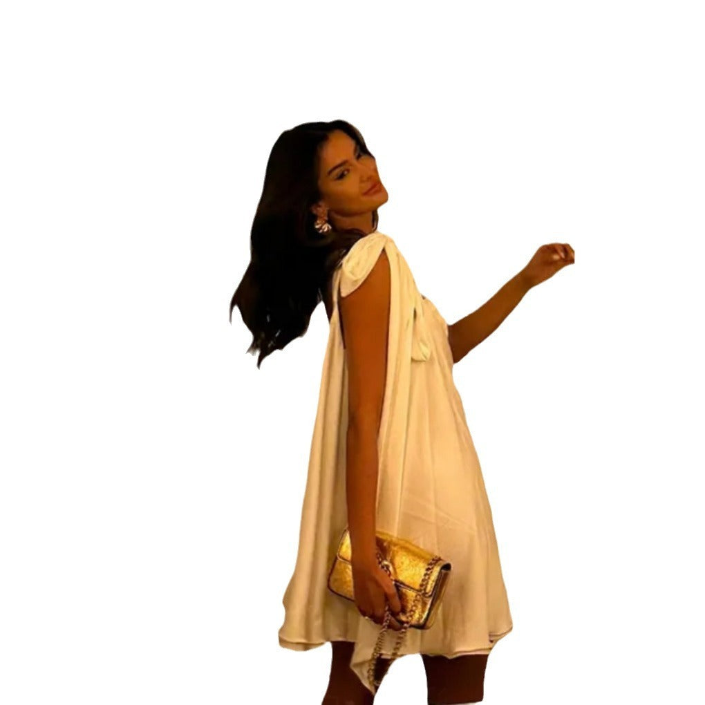 Off-Shoulder Party Evening Gown Dress