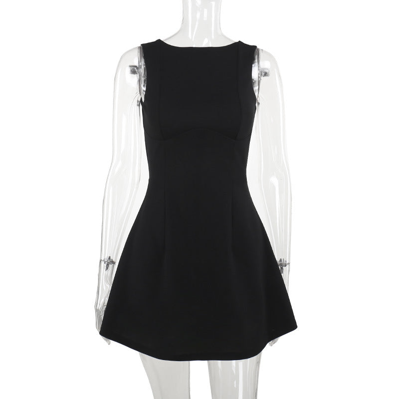 Bodrum Mini Dress - Black