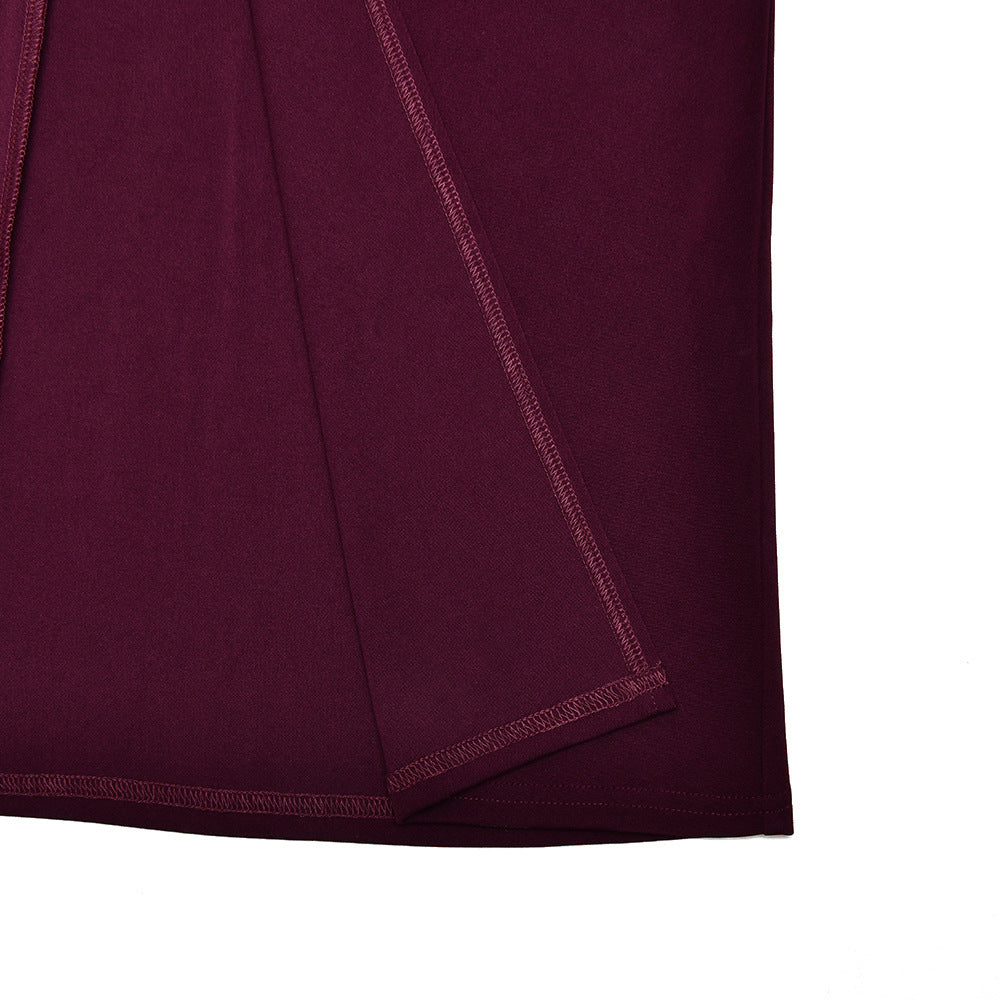 Nekoda Maxi Dress - Maroon