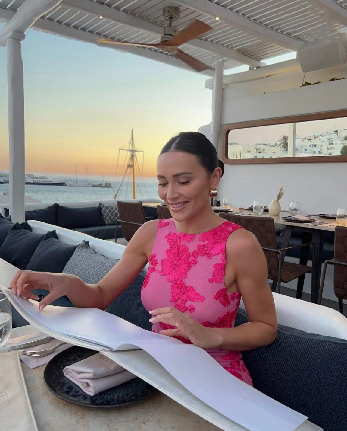 Morganite Maxi Dress - Pink