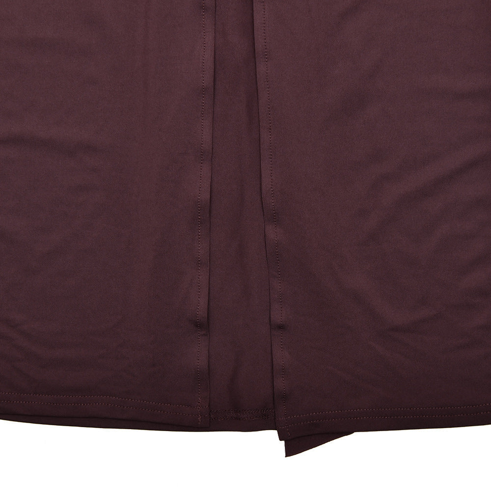 Lucian Maxi Dress-Brown