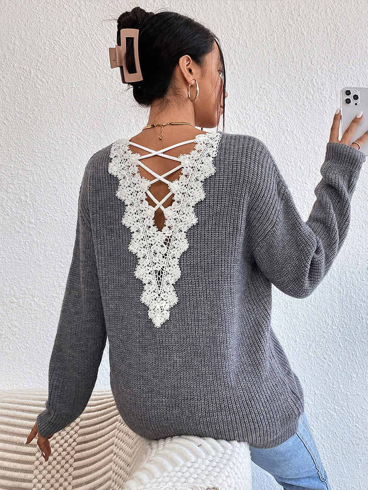 Lace Patchwork Blouse