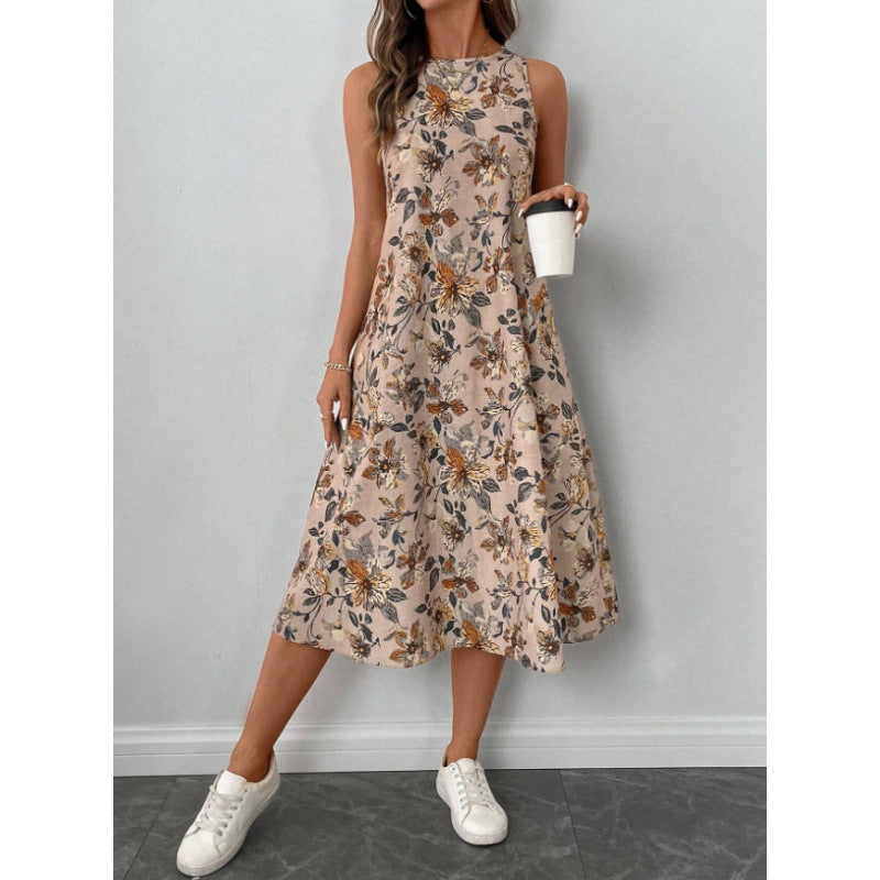 Paulina Floral Midi Summer Dress