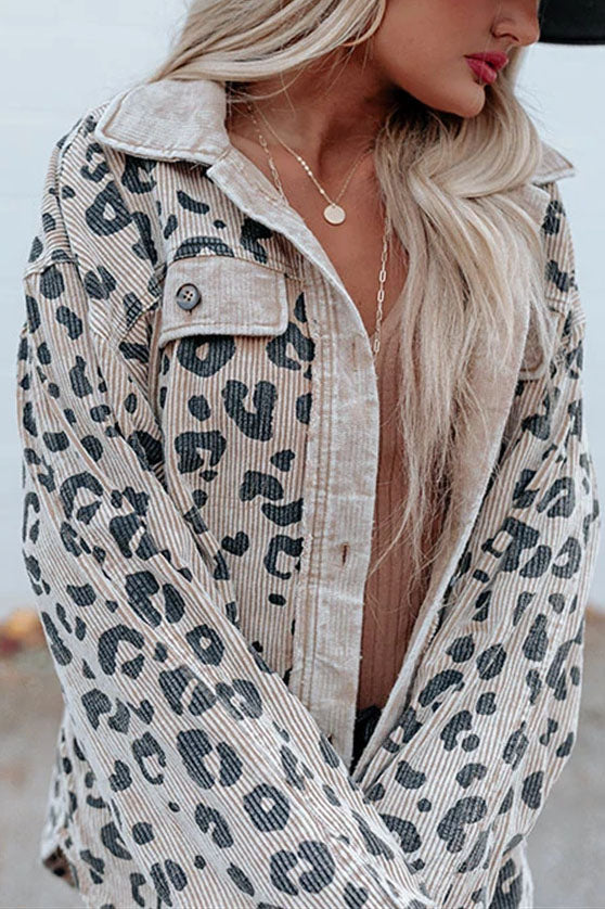 Stylish Bold Choices Leopard Print Coat for Trendsetters