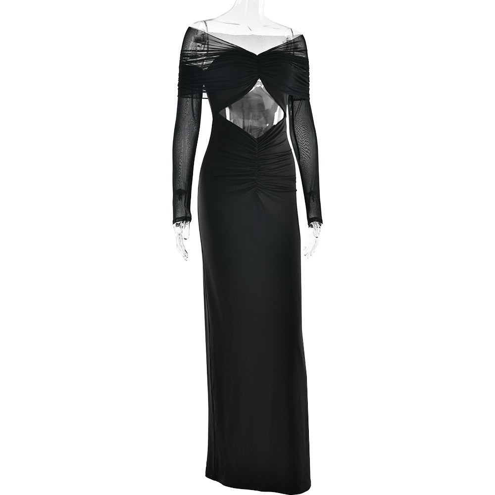 Siela Maxi Dress - Black