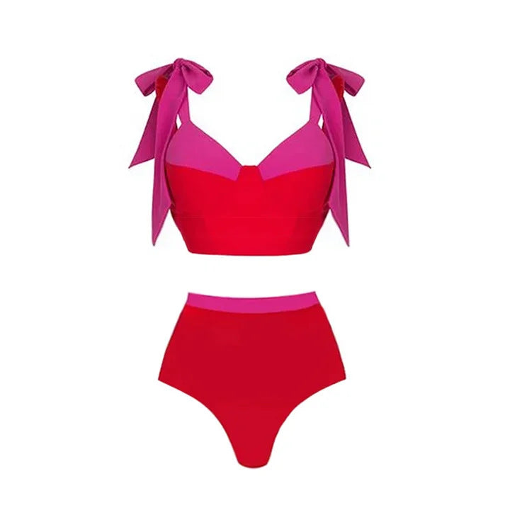 Fiery Bikini  - Red - Fashionpara