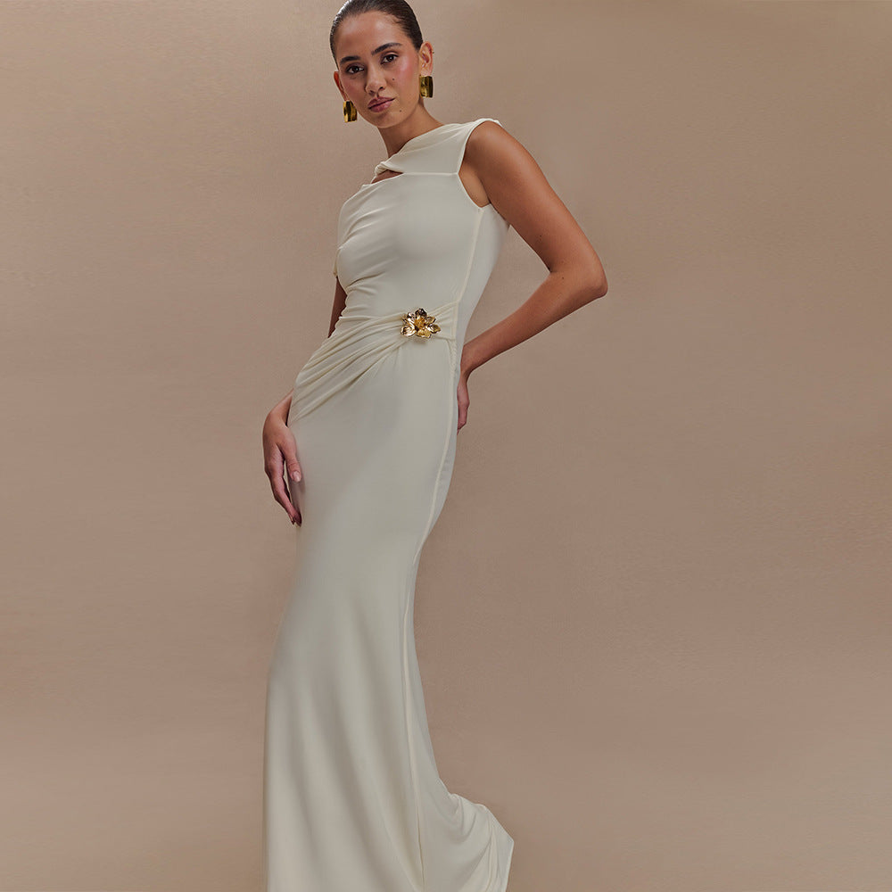 Gentry Maxi Dress - White
