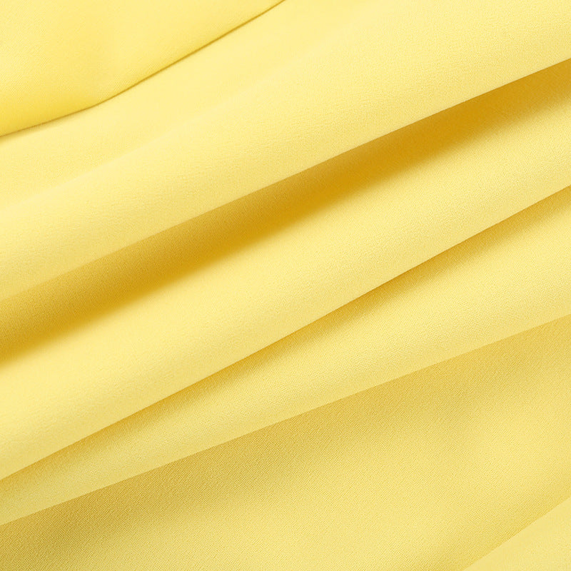 Tansy Mini Dress - Yellow