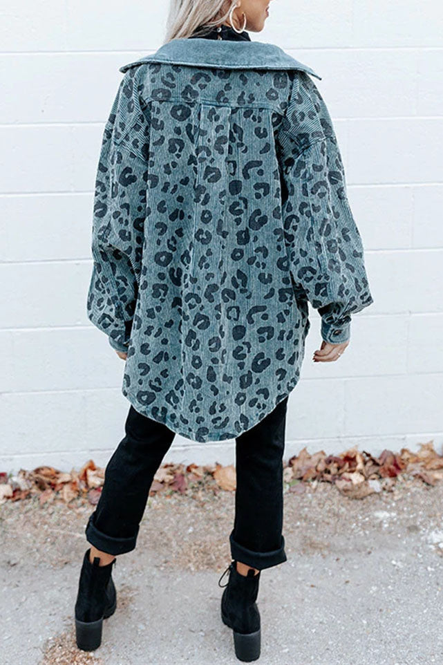 Stylish Bold Choices Leopard Print Coat for Trendsetters