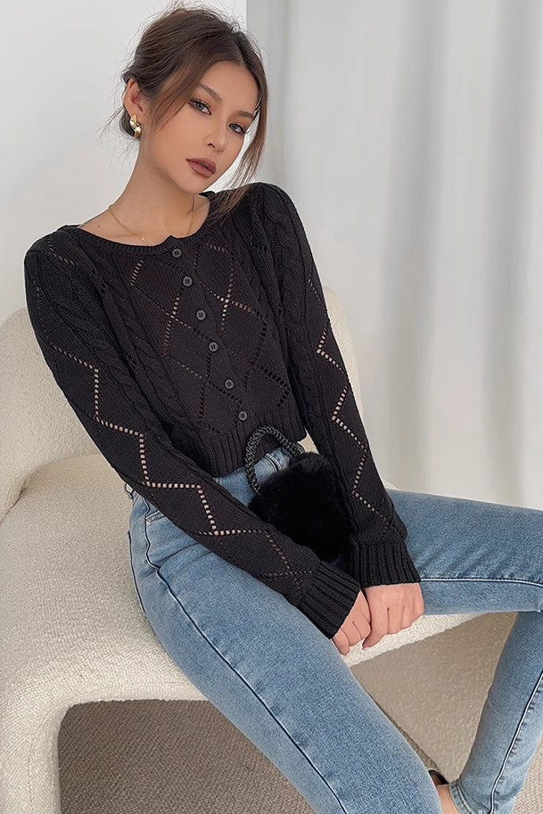 Chic Open Front Cardigan Sweater for Effortless Style