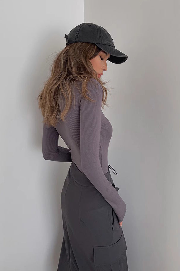 Orro Shop V-Neck Knit Wrap Sweater for Effortless Style