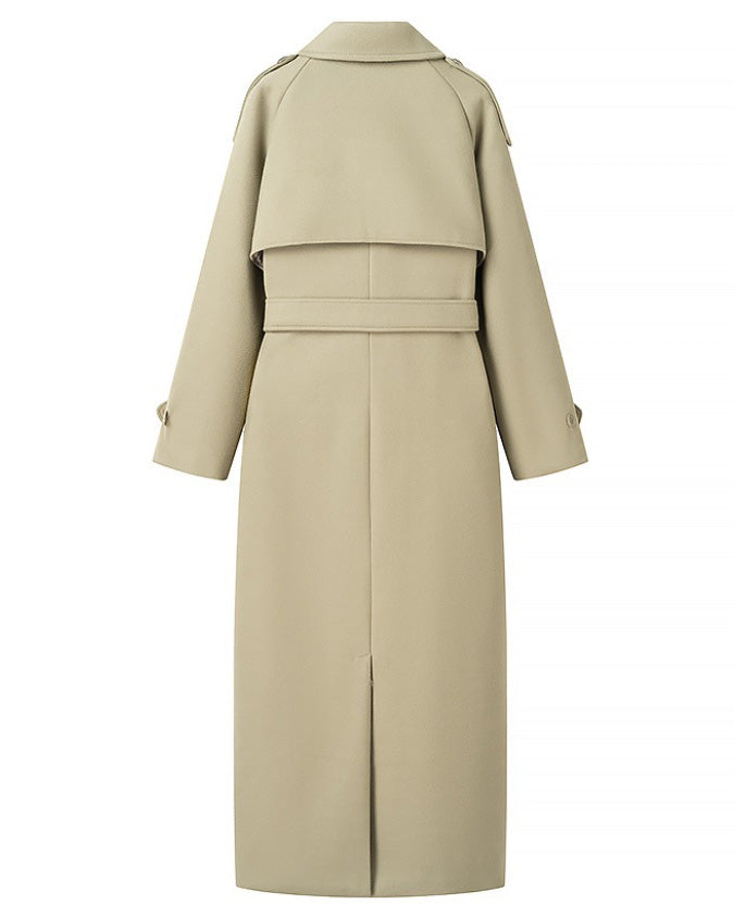 ShoptheCIC Norwegian Fjord Woolen Trench Coat for Elegance