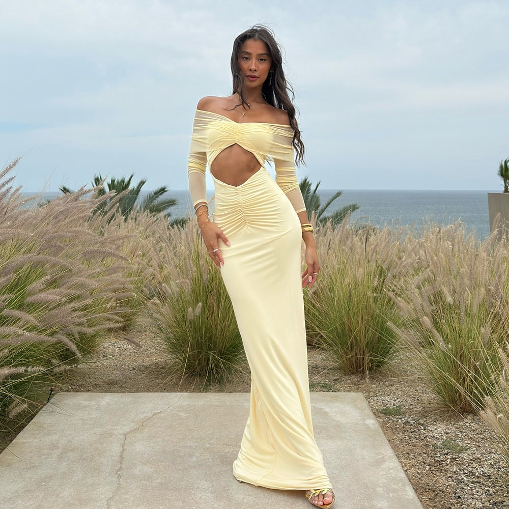 Siela Maxi Dress - Yellow