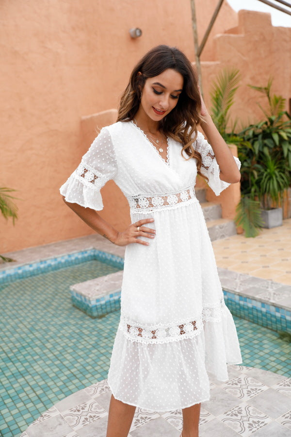 Jenson Cotton Eyelet Maxi Dress - FINAL SALE - Fashionpara