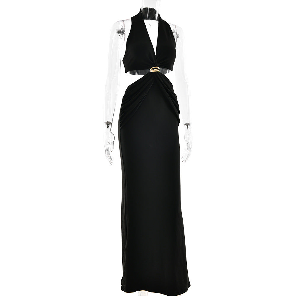 Yaren Maxi Dress- Black