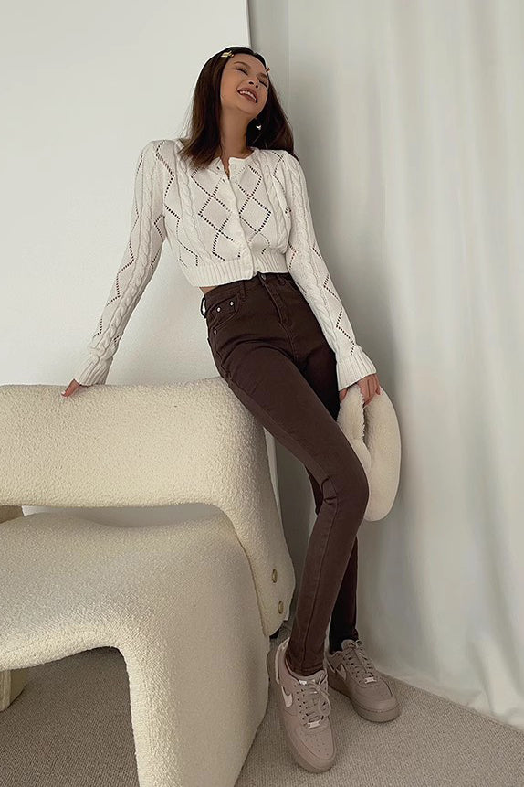 Chic Open Front Cardigan Sweater for Effortless Style