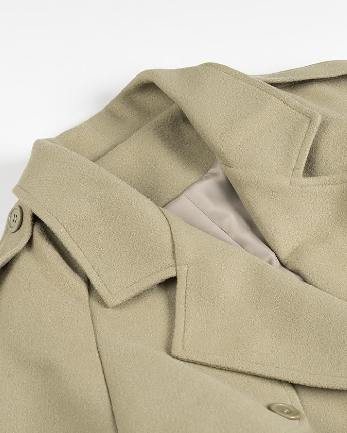 ShoptheCIC Norwegian Fjord Woolen Trench Coat for Elegance