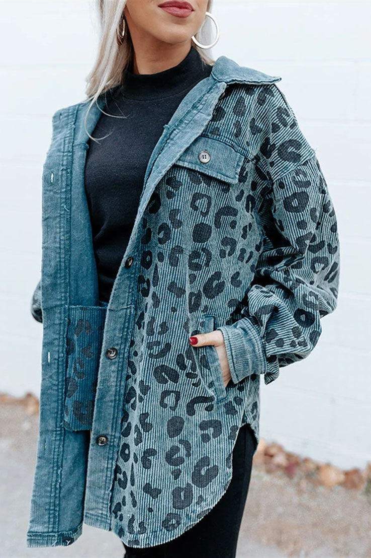 Stylish Bold Choices Leopard Print Coat for Trendsetters