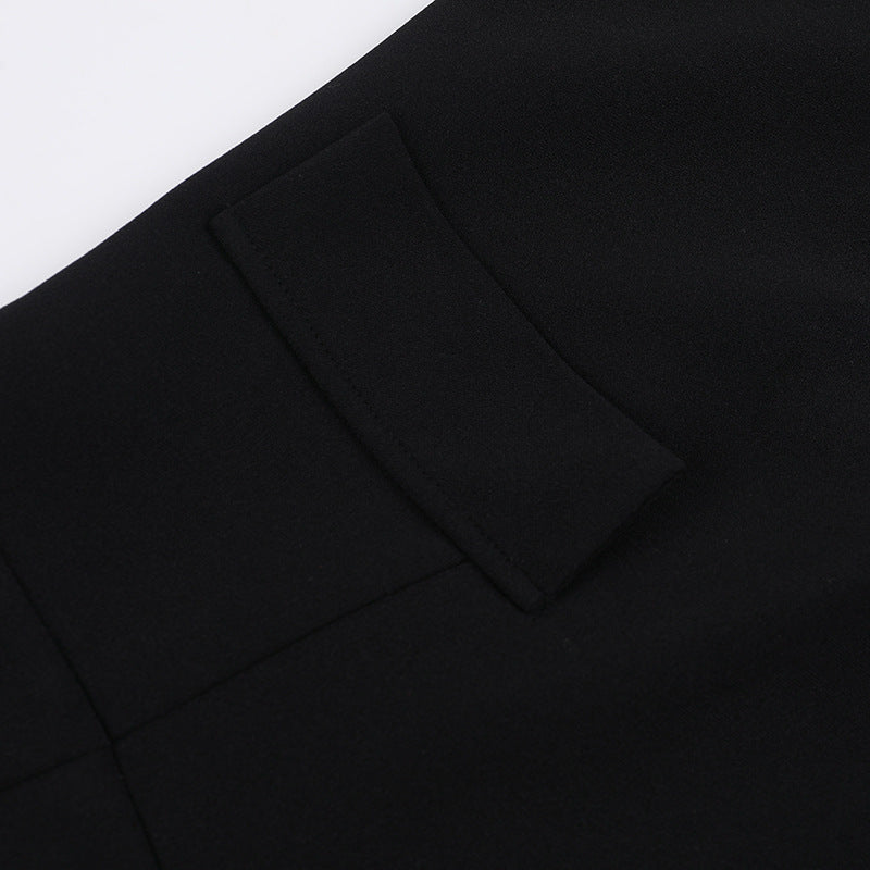 Barbara 2.0 Off Shoulder Mini dress-Black