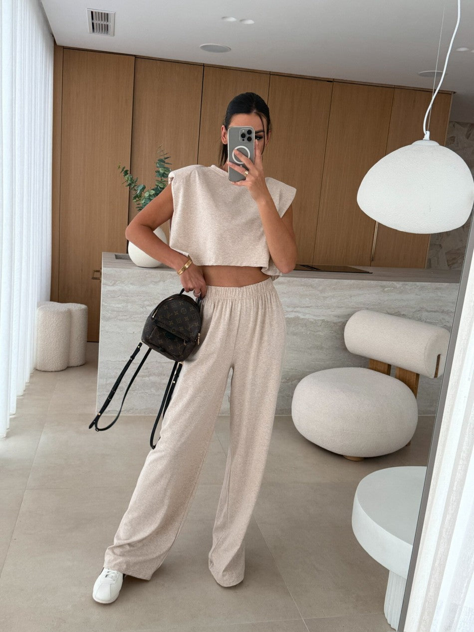 June Co-ord Set - Apricot