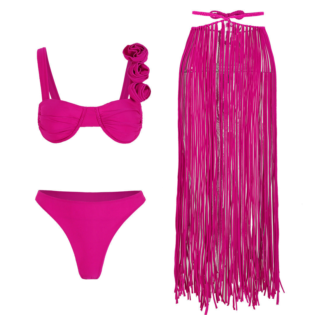 Rosabelle Bikini set  - Pink - Fashionpara