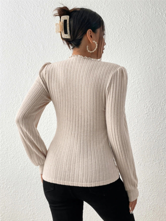 CozyKnit Long-Sleeve Turtleneck Sweater for Stylish Comfort