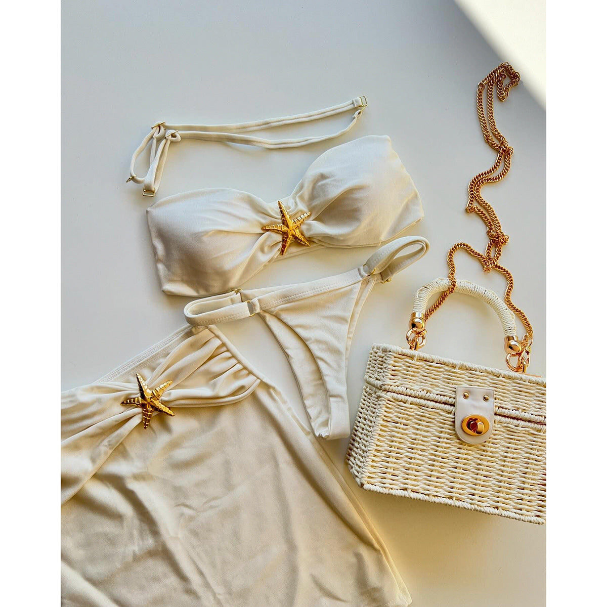 Three Piece Set Bikini Sexy Bikini Split Women Swimsuit Women Sets - Fashionpara