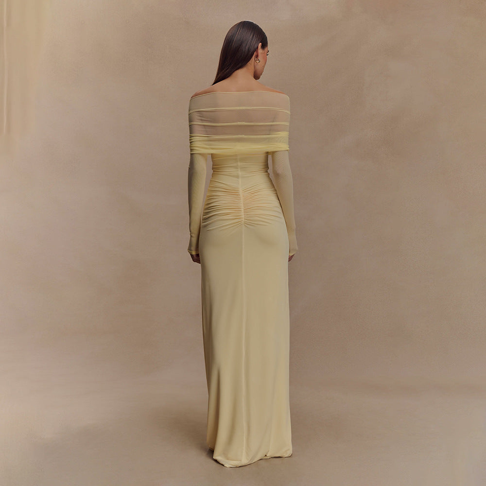 Siela Maxi Dress - Yellow