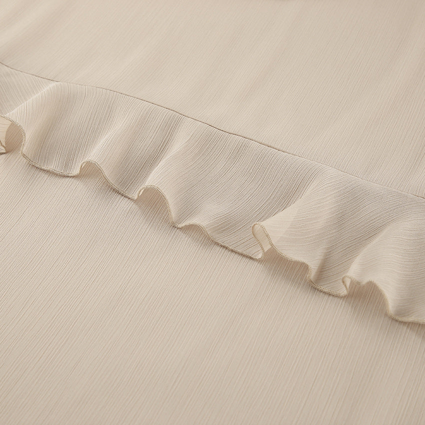 Ronnie Sheer Dress - Khaki