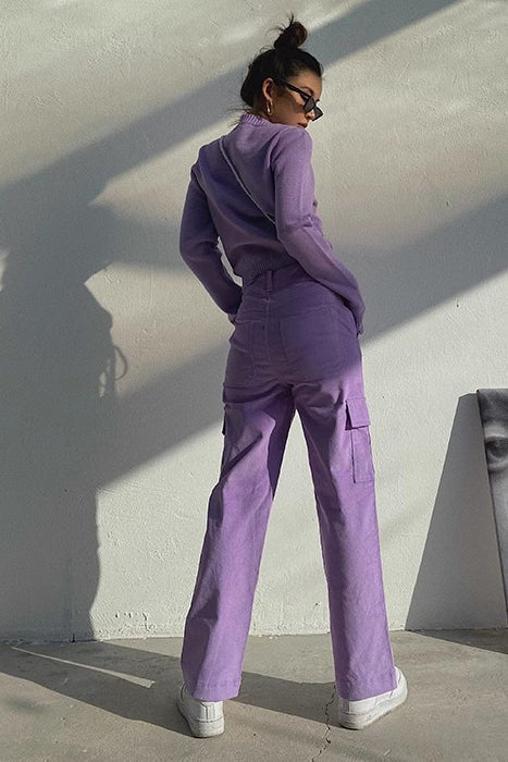 Orro Shop Vintage Drawstring V Neck Sweater for Comfort