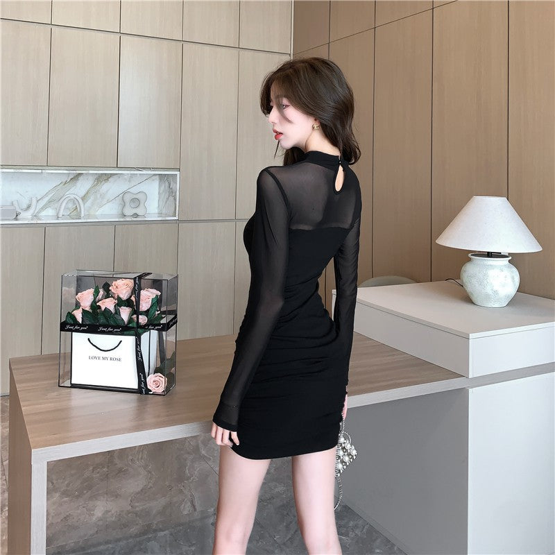 No Going Back Mesh Mini Dress - Fashionpara