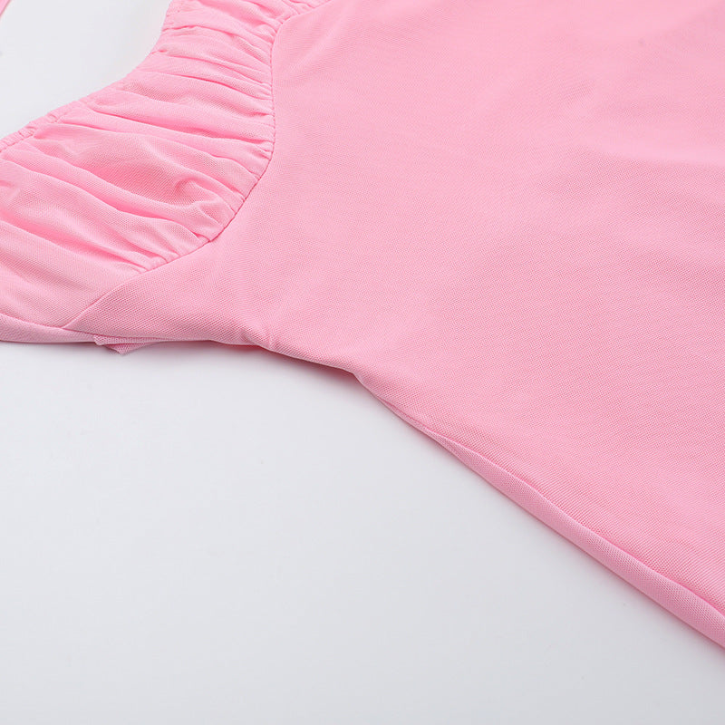 Cullen Midi Dress - Pink