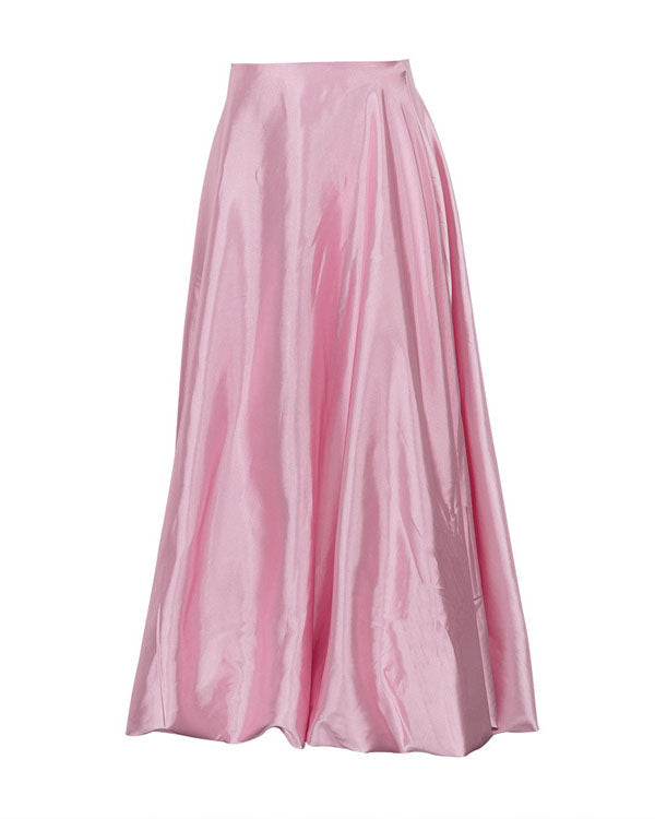 High-waisted vintage satin tutu skirt - Fashionpara