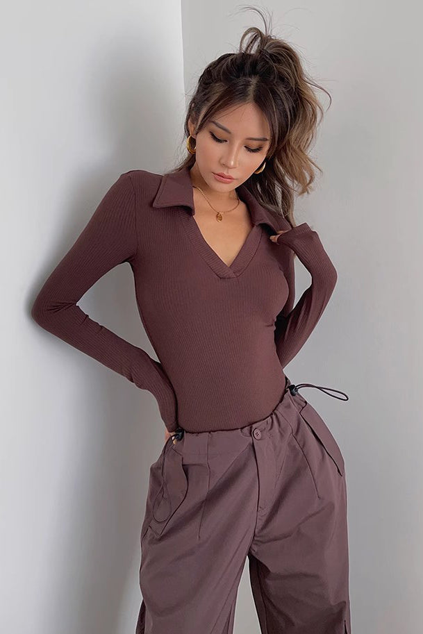 Orro Shop V-Neck Knit Wrap Sweater for Effortless Style