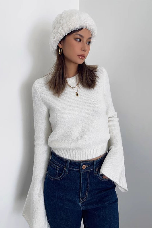 Orro Shop Rib-Knit Long Sleeve Sweater for Timeless Style