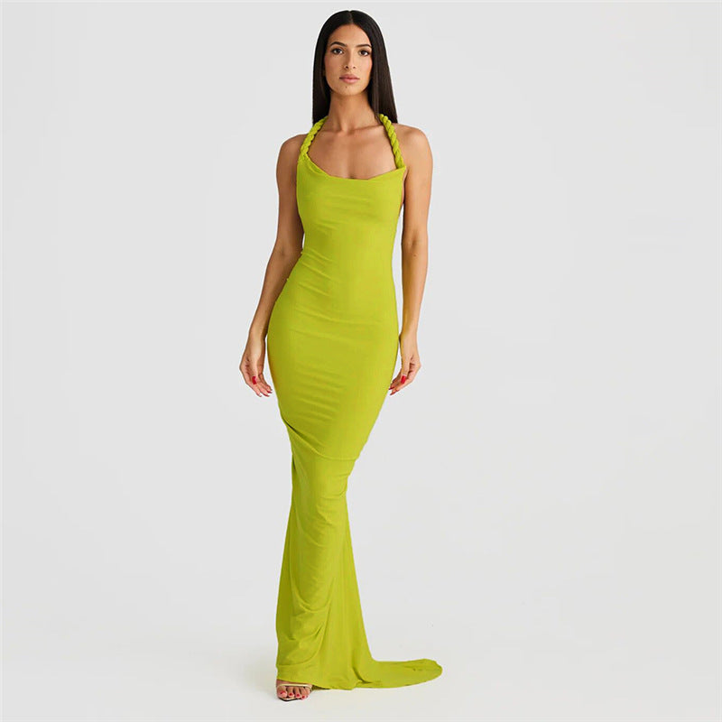Magnolia Maxi Dress -Green